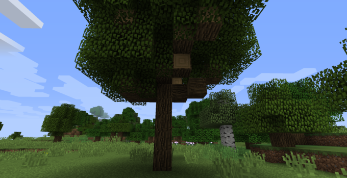 木を一瞬で伐採することができるmod Wholetreeaxeの紹介